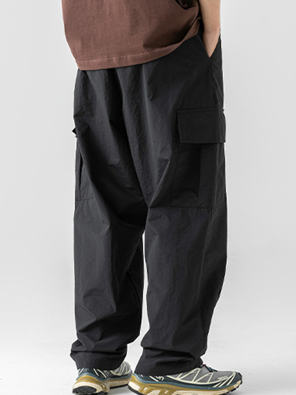 Men's Casual Loose Fit Cargo Pants-1