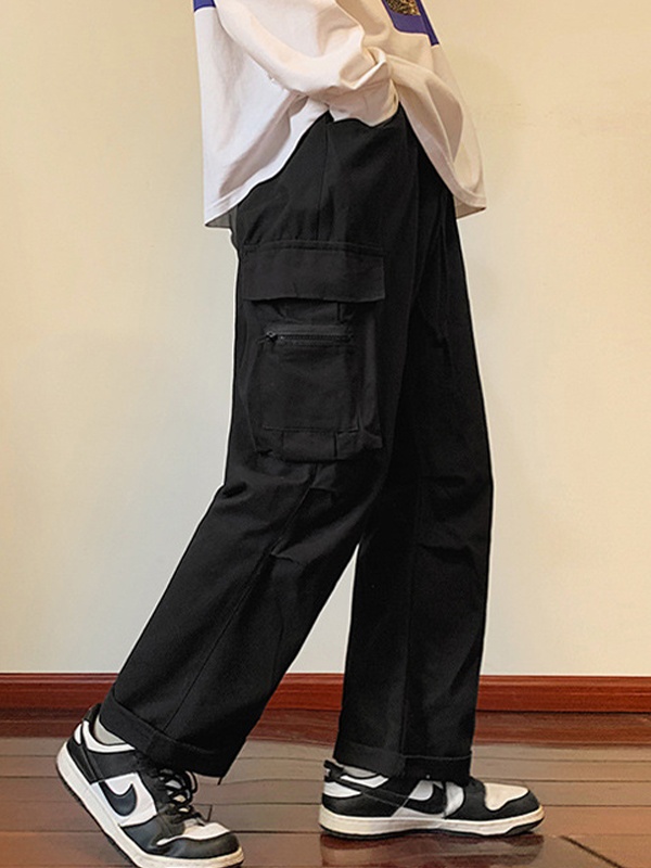 Men's Pocket Patch Skate Cargo Pants-3